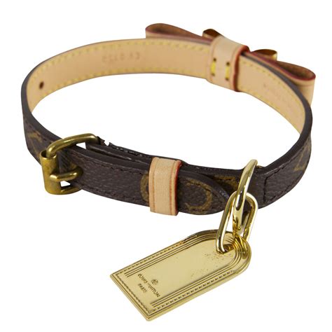 louis vuitton pet collar|Louis Vuitton dog leash.